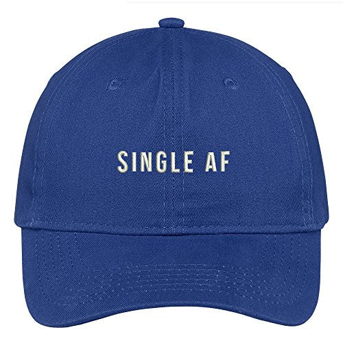 Trendy Apparel Shop Single AF Embroidered Cotton Adjustable Buckle Strap Cap