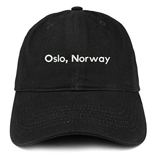 Trendy Apparel Shop Oslo Norway Embroidered Cotton Unstructured Dad Hat