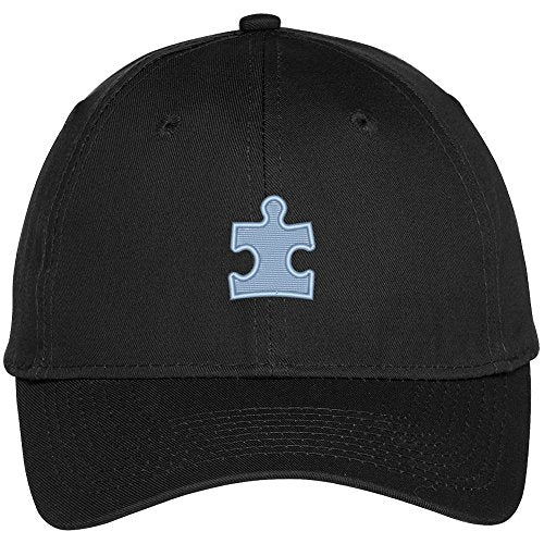 Trendy Apparel Shop Autism Speak Awareness Logo Embroidered Baseball Cap