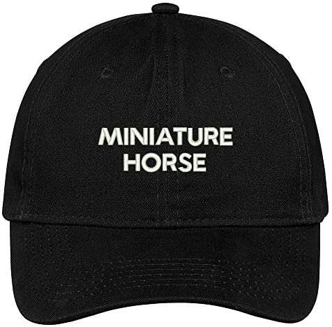 Trendy Apparel Shop Miniature Horse Breed Embroidered Dad Hat Adjustable Cotton Baseball Cap