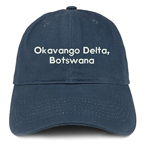 Trendy Apparel Shop Okavango Delta Botswana Embroidered Cotton Dad Hat