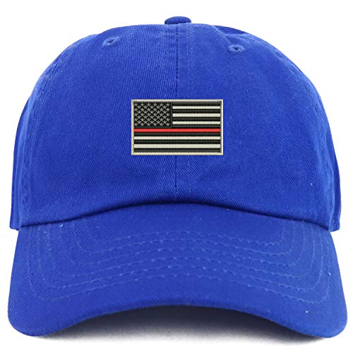 Trendy Apparel Shop Youth USA TRL Flag Adjustable Soft Crown Baseball Cap