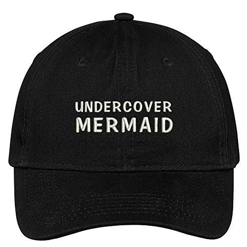 Trendy Apparel Shop Undercover Mermaid Embroidered Cap Premium Cotton Dad Hat