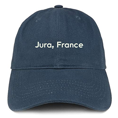 Trendy Apparel Shop Jura France Embroidered Cotton Unstructured Dad Hat