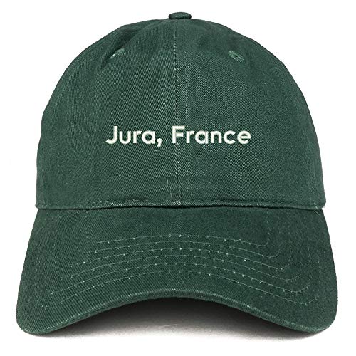 Trendy Apparel Shop Jura France Embroidered Cotton Unstructured Dad Hat