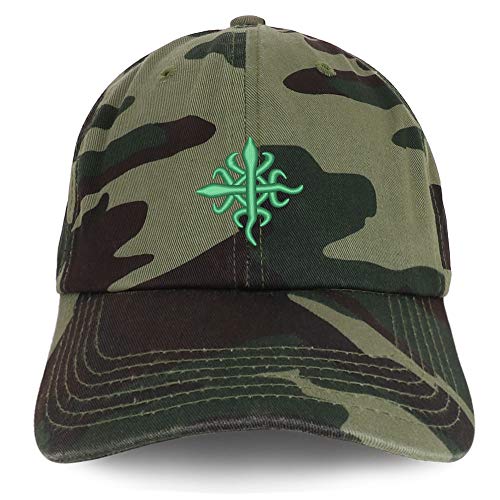 Trendy Apparel Shop Adinkra Democracy Soft Crown 100% Brushed Cotton Cap