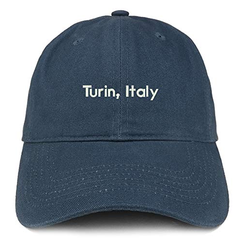 Trendy Apparel Shop Turin Italy Embroidered Cotton Unstructured Dad Hat