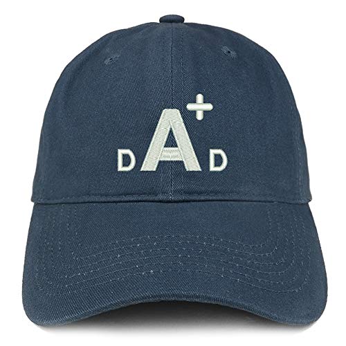 Trendy Apparel Shop A Plus Dad Embroidered Brushed Cotton Cap