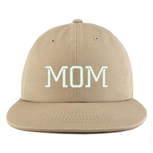 Trendy Apparel Shop Mom Embroidered Unstructured Flatbill Adjustable Cap