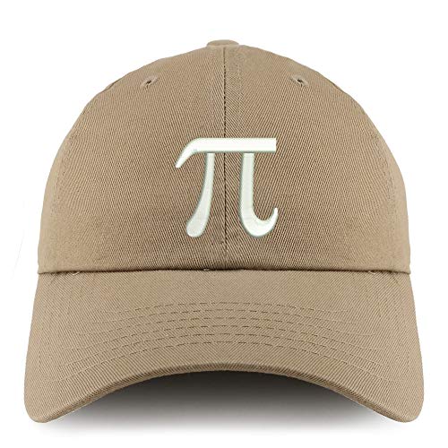 Trendy Apparel Shop Pi Day Symbol Solid Adjustable Unstructured Dad Hat