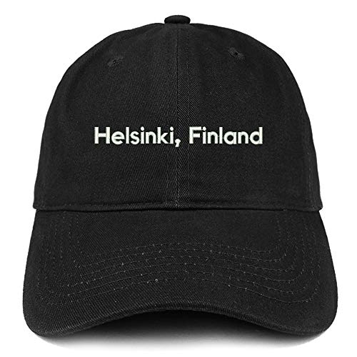 Trendy Apparel Shop Helsinki Finland Embroidered Cotton Unstructured Dad Hat