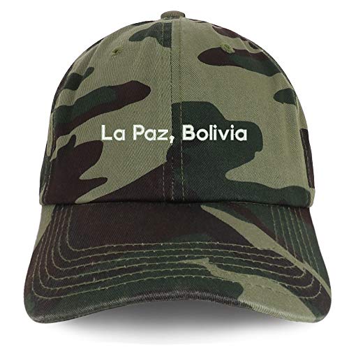 Trendy Apparel Shop La Paz Bolivia Embroidered Unstructured Cotton Dad Hat