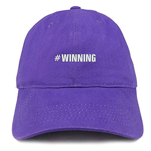 Trendy Apparel Shop Winning Embroidered Unstructured Cotton Dad Hat