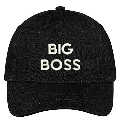 Trendy Apparel Shop Big Boss Embroidered Cap Premium Cotton Dad Hat