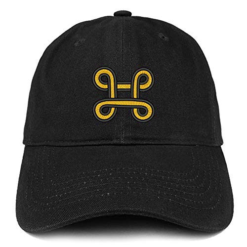 Trendy Apparel Shop Adinkra Peace Making Soft Crown 100% Brushed Cotton Cap