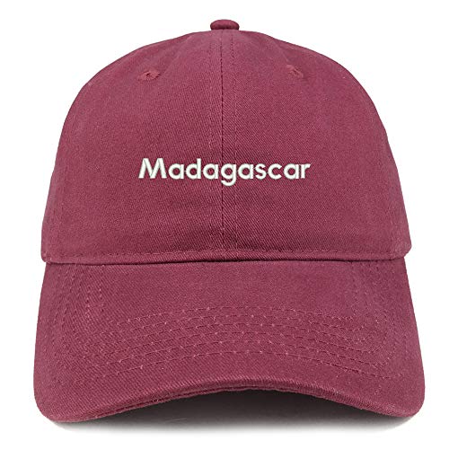 Trendy Apparel Shop Madagascar Embroidered Unstructured Cotton Dad Hat