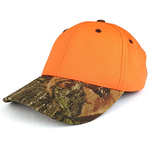 Trendy Apparel Shop Flourescent Bright Color Structured Hunting Safety Baseball Cap