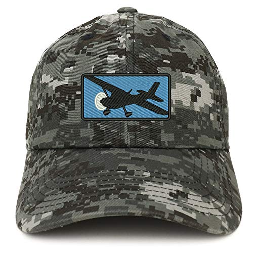 Trendy Apparel Shop Cessna Airplane Embroidered Unstructured Cotton Dad Hat