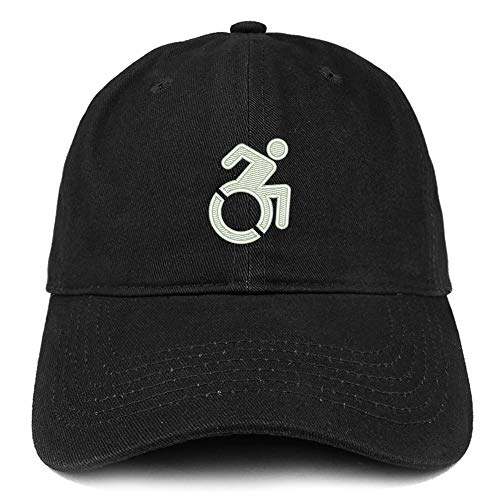 Trendy Apparel Shop Accessible Icon Embroidered Soft Crown 100% Brushed Cotton Cap