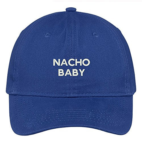 Trendy Apparel Shop Nacho Baby 100% Brushed Cotton Adjustable Baseball Cap