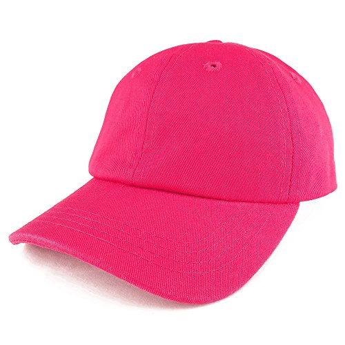 Trendy Apparel Shop Baby Infant Plain Unstructured Adjustable Baseball Cap