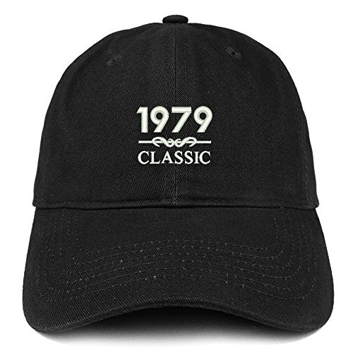 Trendy Apparel Shop Classic 1979 Embroidered Retro Soft Cotton Baseball Cap