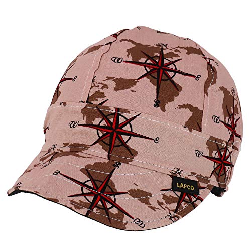 Trendy Apparel Shop 6 Paneled Soft Crown Reversible Cotton Welding Caps
