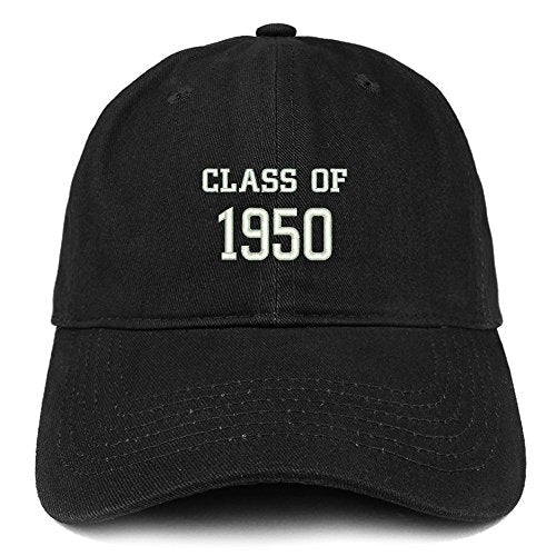 Trendy Apparel Shop Class of 1950 Embroidered Reunion Brushed Cotton Baseball Cap