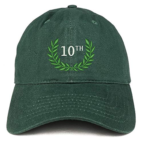 Trendy Apparel Shop 10th Anniversary Embroidered Unstructured Cotton Dad Hat