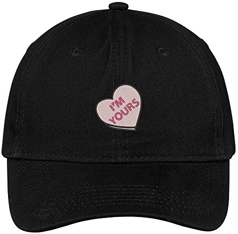 Trendy Apparel Shop I'm Yours Embroidered Low Profile Cotton Cap Dad Hat