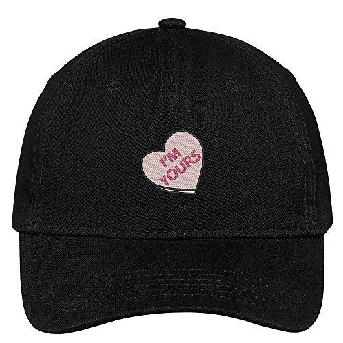 Trendy Apparel Shop I'm Yours Embroidered Low Profile Cotton Cap Dad Hat