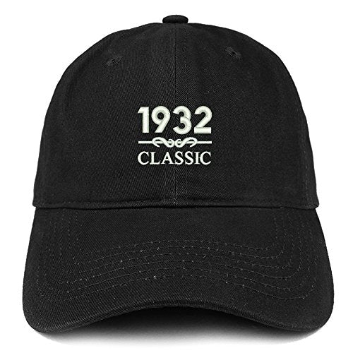 Trendy Apparel Shop Classic 1932 Embroidered Retro Soft Cotton Baseball Cap