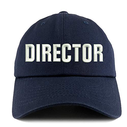 Trendy Apparel Shop Director Embroidered Solid Adjustable Unstructured Dad Hat