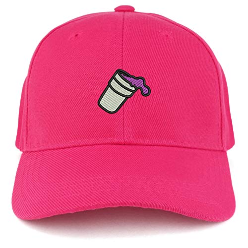 Trendy Apparel Shop Double Cup Morning Coffee Embroidered Youth Size Kids Structured Baseball Cap
