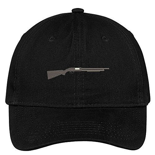 Trendy Apparel Shop Rifle Embroidered Low Profile Soft Cotton Brushed Cap