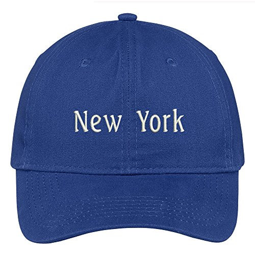 Trendy Apparel Shop New York City Embroidered Low Profile 100% Cotton Adjustable Cap