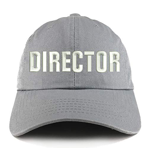 Trendy Apparel Shop Director Embroidered Solid Adjustable Unstructured Dad Hat