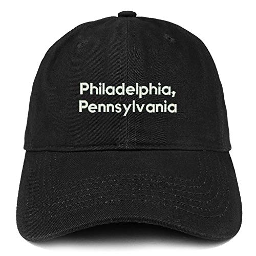 Trendy Apparel Shop Philadelphia Pennsylvania Embroidered Cotton Dad Hat