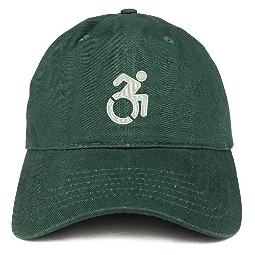 Trendy Apparel Shop Accessible Icon Embroidered Soft Crown 100% Brushed Cotton Cap