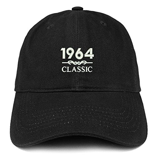 Trendy Apparel Shop Classic 1964 Embroidered Retro Soft Cotton Baseball Cap