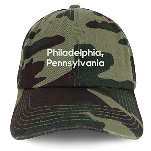 Trendy Apparel Shop Philadelphia Pennsylvania Embroidered Cotton Dad Hat