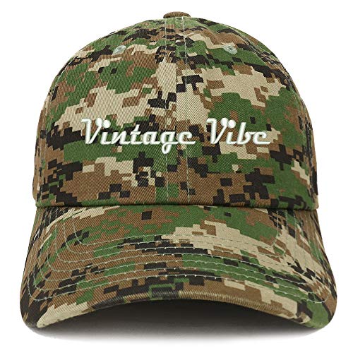 Trendy Apparel Shop Vintage Vibe Embroidered Unstructured Cotton Dad Hat