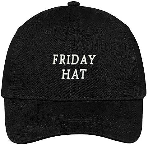 Trendy Apparel Shop Friday Hat Embroidered Soft Cotton Low Profile Dad Hat Baseball Cap