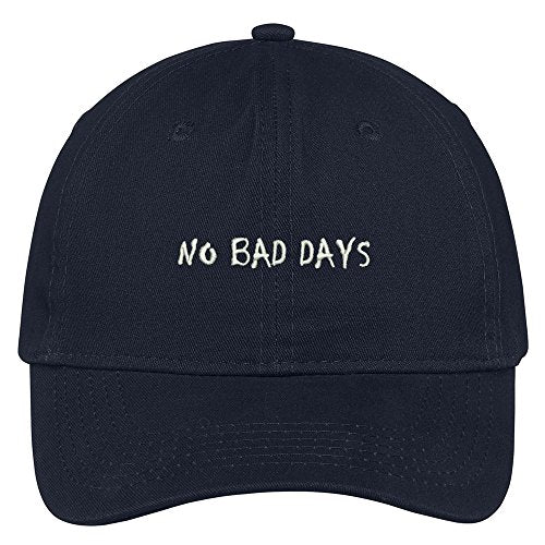 Trendy Apparel Shop Bad Days Embroidered Brushed Cotton Adjustable Cap