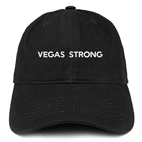 Trendy Apparel Shop Vegas Strong Embroidered Soft Cotton Dad Hat