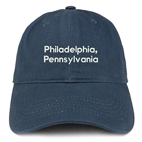 Trendy Apparel Shop Philadelphia Pennsylvania Embroidered Cotton Dad Hat