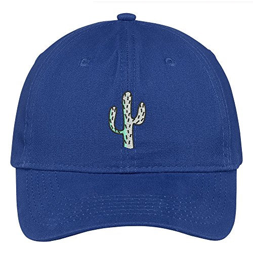 Trendy Apparel Shop Desert Cactus Embroidered Soft Brushed Cotton Low Profile Cap