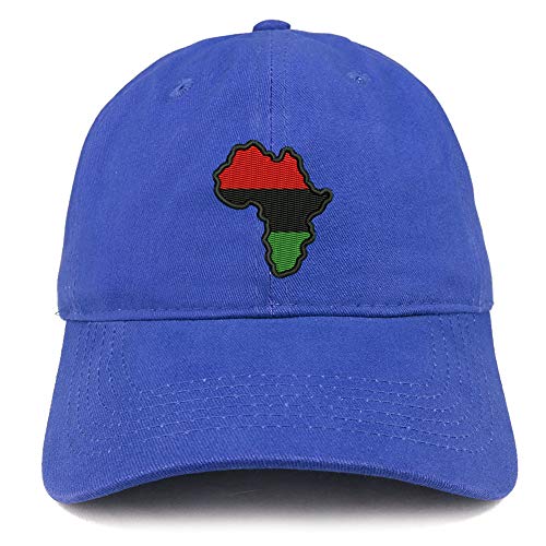 Trendy Apparel Shop Africa Embroidered Soft Crown 100% Brushed Cotton Cap