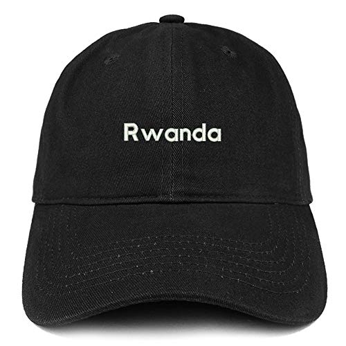 Trendy Apparel Shop Rwanda Embroidered Cotton Unstructured Dad Hat