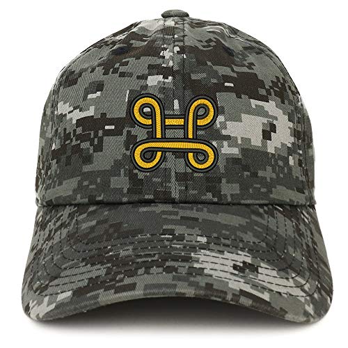 Trendy Apparel Shop Adinkra Peace Making Soft Crown 100% Brushed Cotton Cap